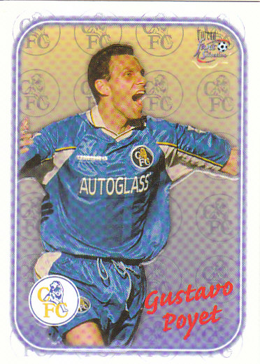 Gustavo Poyet Chelsea 1997/98 Futera Fans' Selection Special Edition #SE10